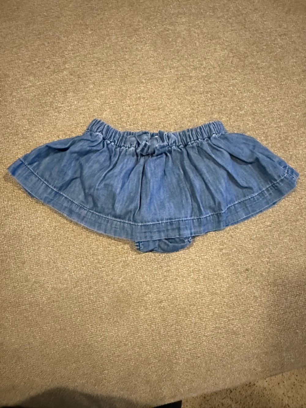 GAP Denim Skirt Bloomer with Bow